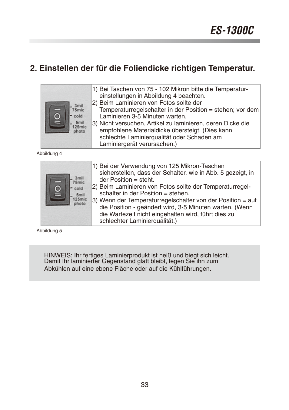 Es-1300c | Royal Sovereign ES-1300C User Manual | Page 33 / 36