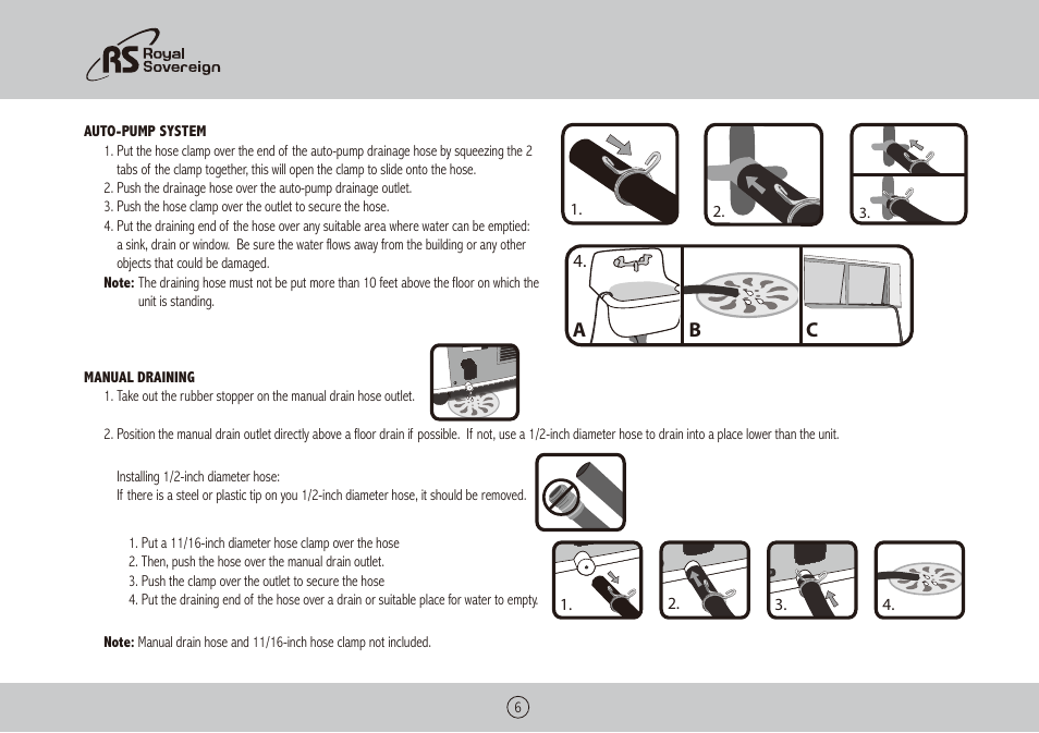 Royal Sovereign BDH-450 User Manual | Page 6 / 24