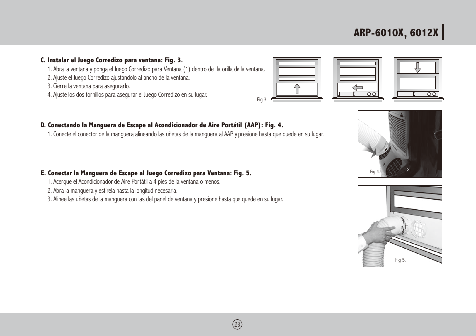 Royal Sovereign ARP-6012X User Manual | Page 23 / 32