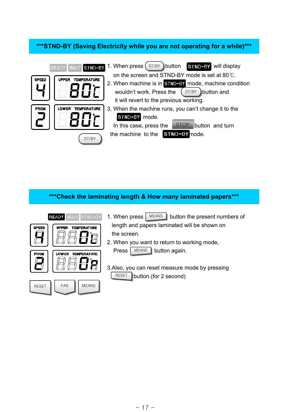 Royal Sovereign RSS-1050 User Manual | Page 17 / 27