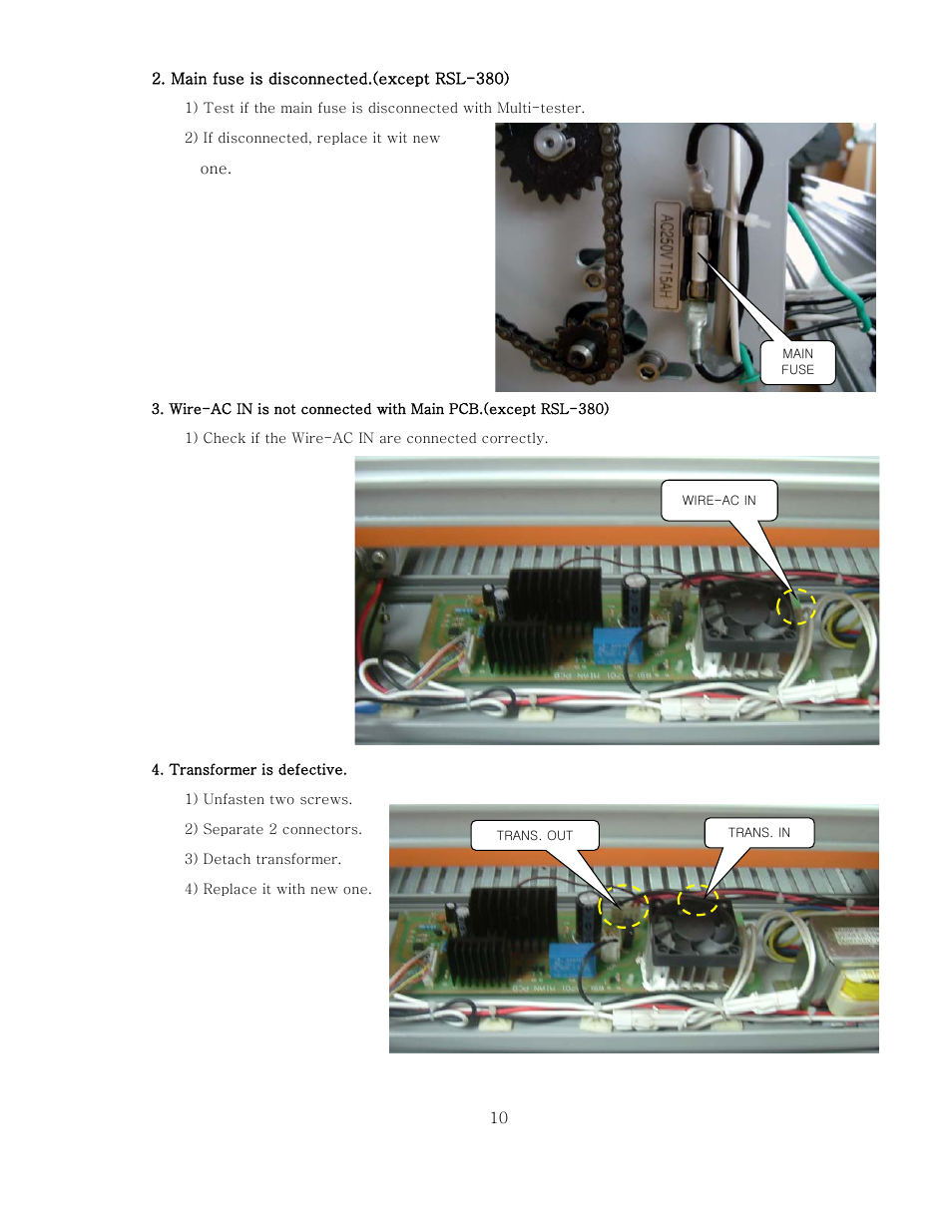 5 poor lamination | Royal Sovereign RSL-2701 User Manual | Page 12 / 42