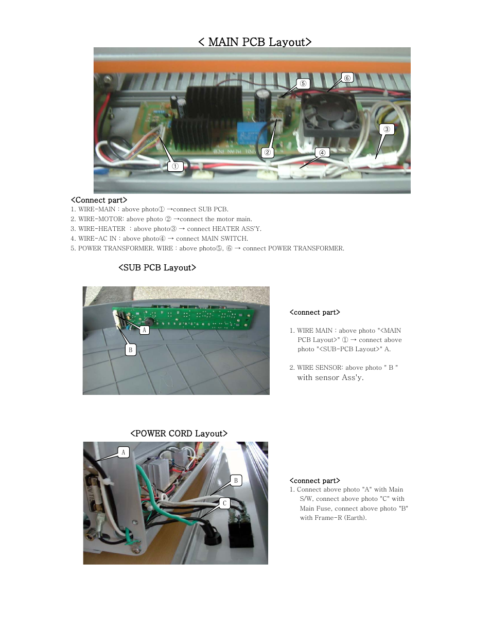 Main pcb layout | Royal Sovereign RSL-2701 User Manual | Page 41 / 42