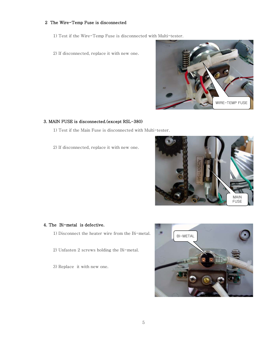 Royal Sovereign RSL-2701 User Manual | Page 6 / 42