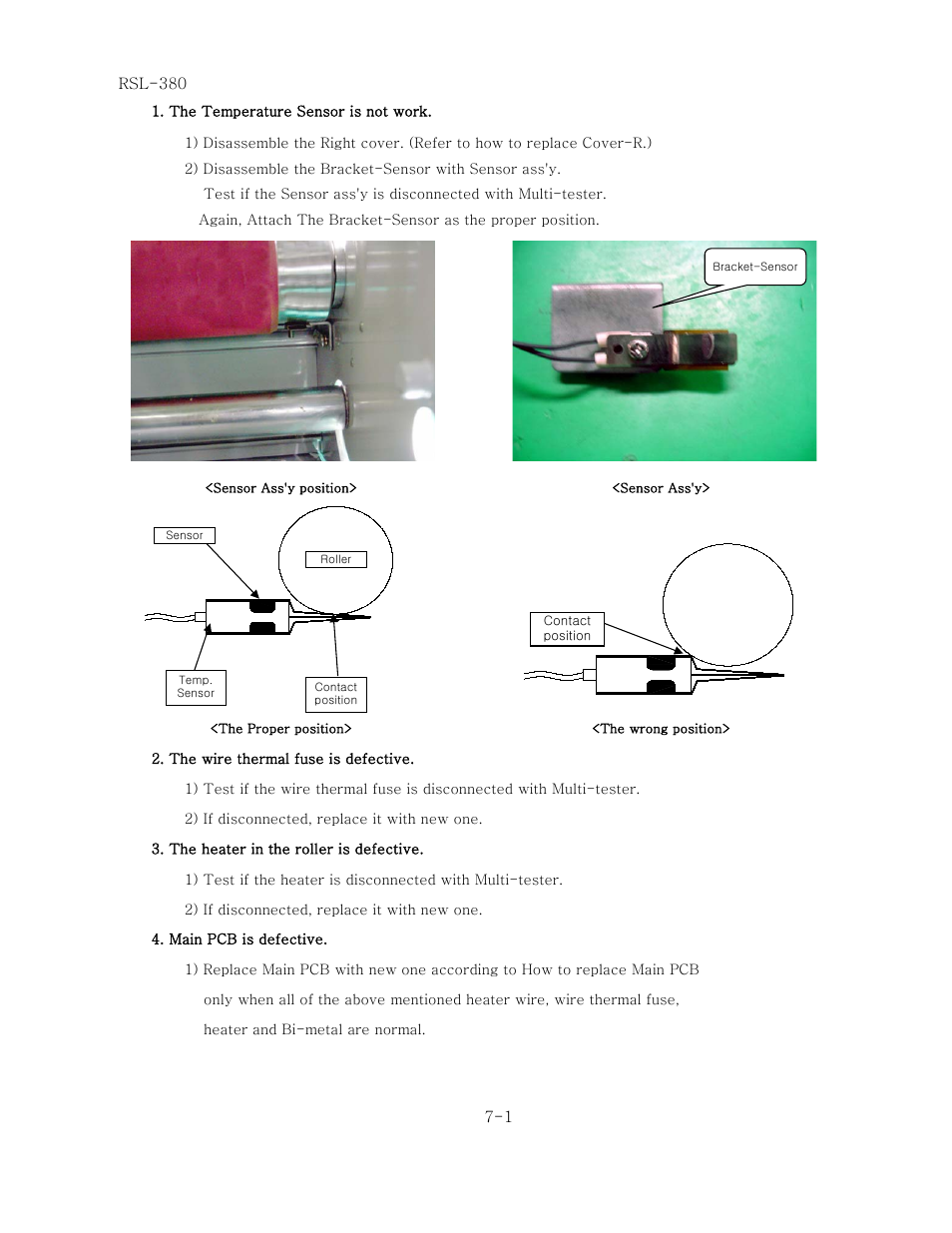Royal Sovereign RSL-2701 User Manual | Page 8 / 42