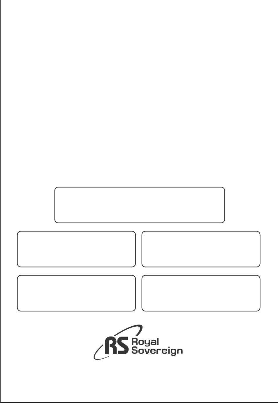 Royal Sovereign NB-1900N User Manual | Page 14 / 14