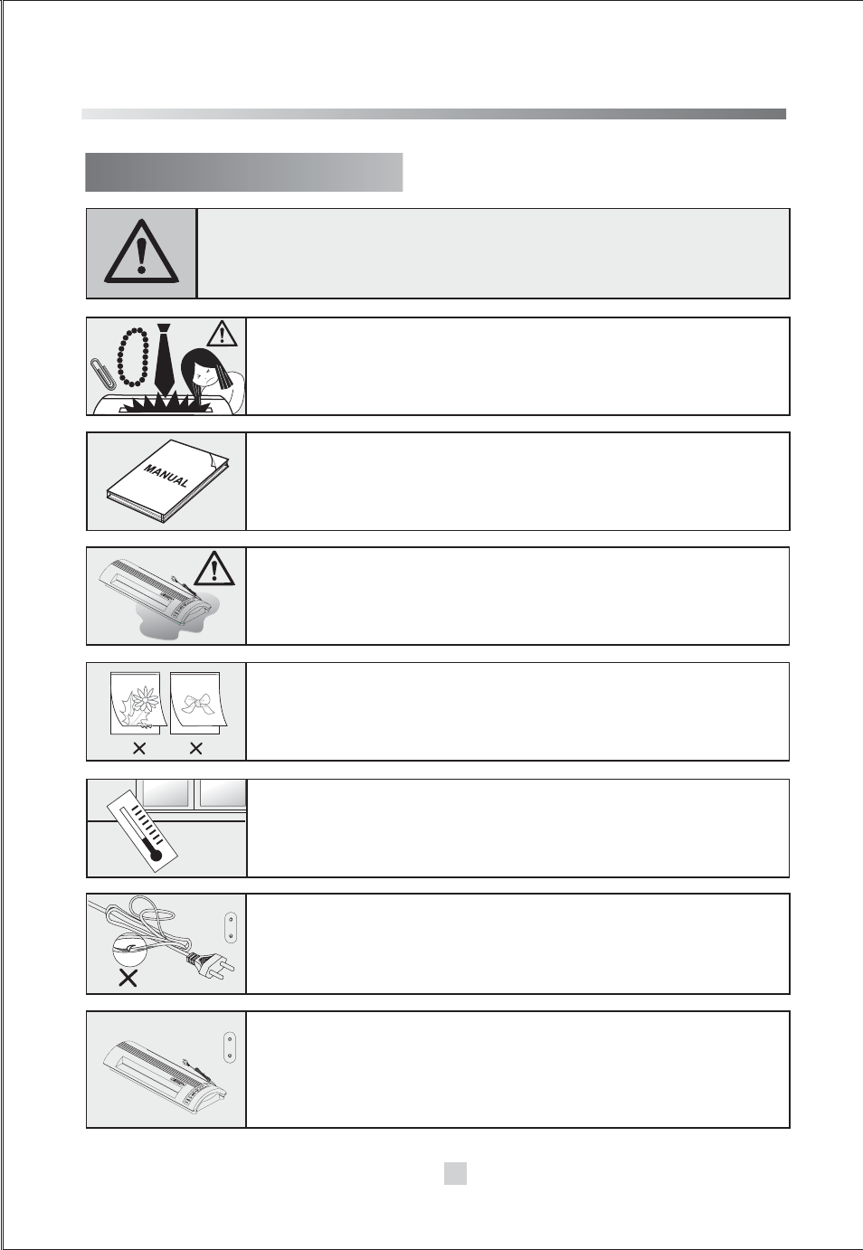Nb-1900n, Safety precautions | Royal Sovereign NB-1900N User Manual | Page 4 / 14