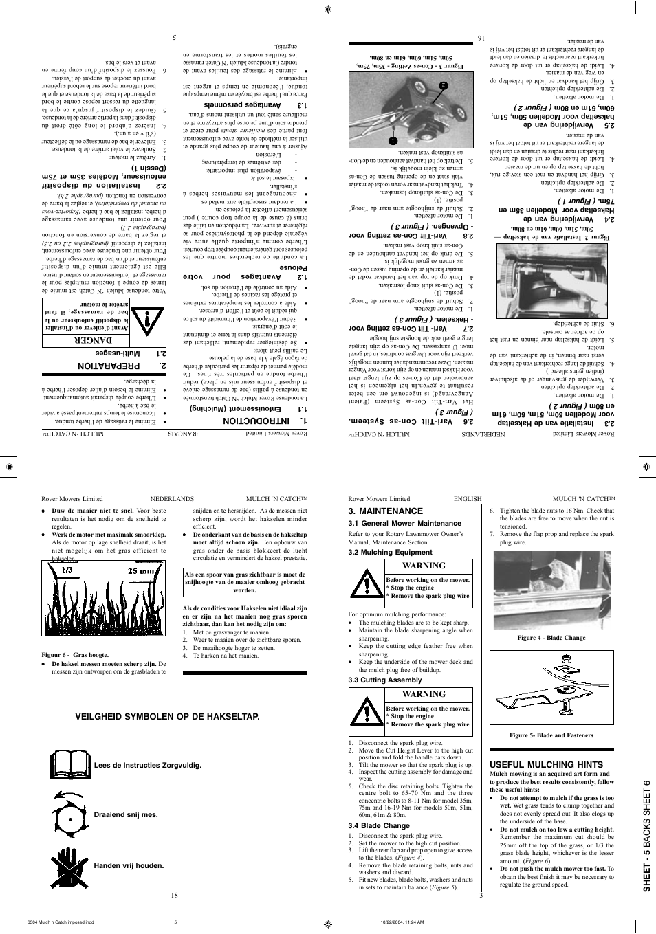 Rover 35m User Manual | Page 9 / 32