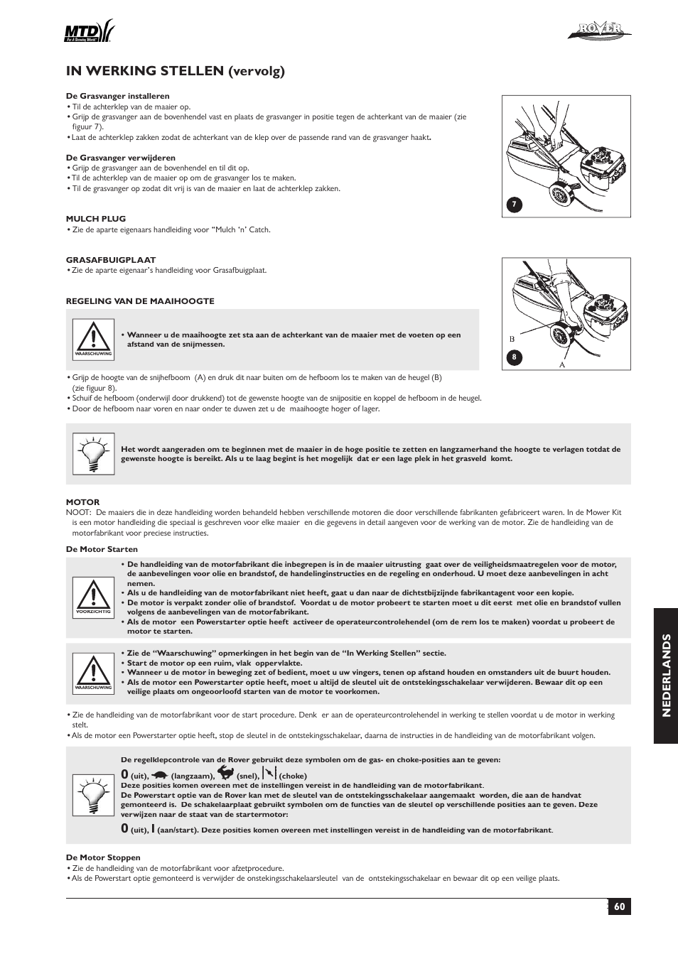 Nederl ands | Rover 51  EU User Manual | Page 63 / 92