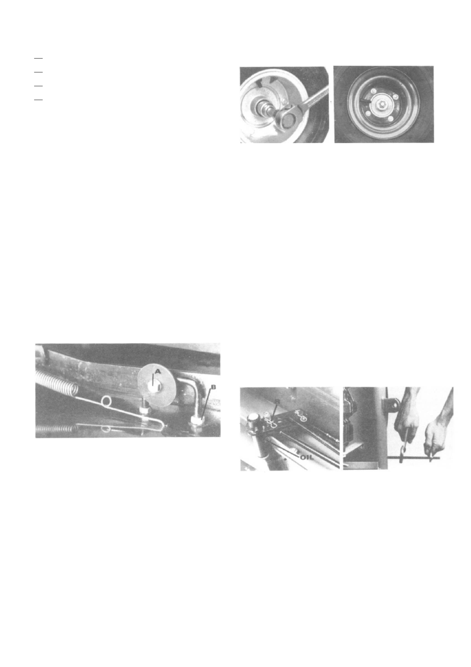 Maintenance | Rover 1766 User Manual | Page 11 / 40