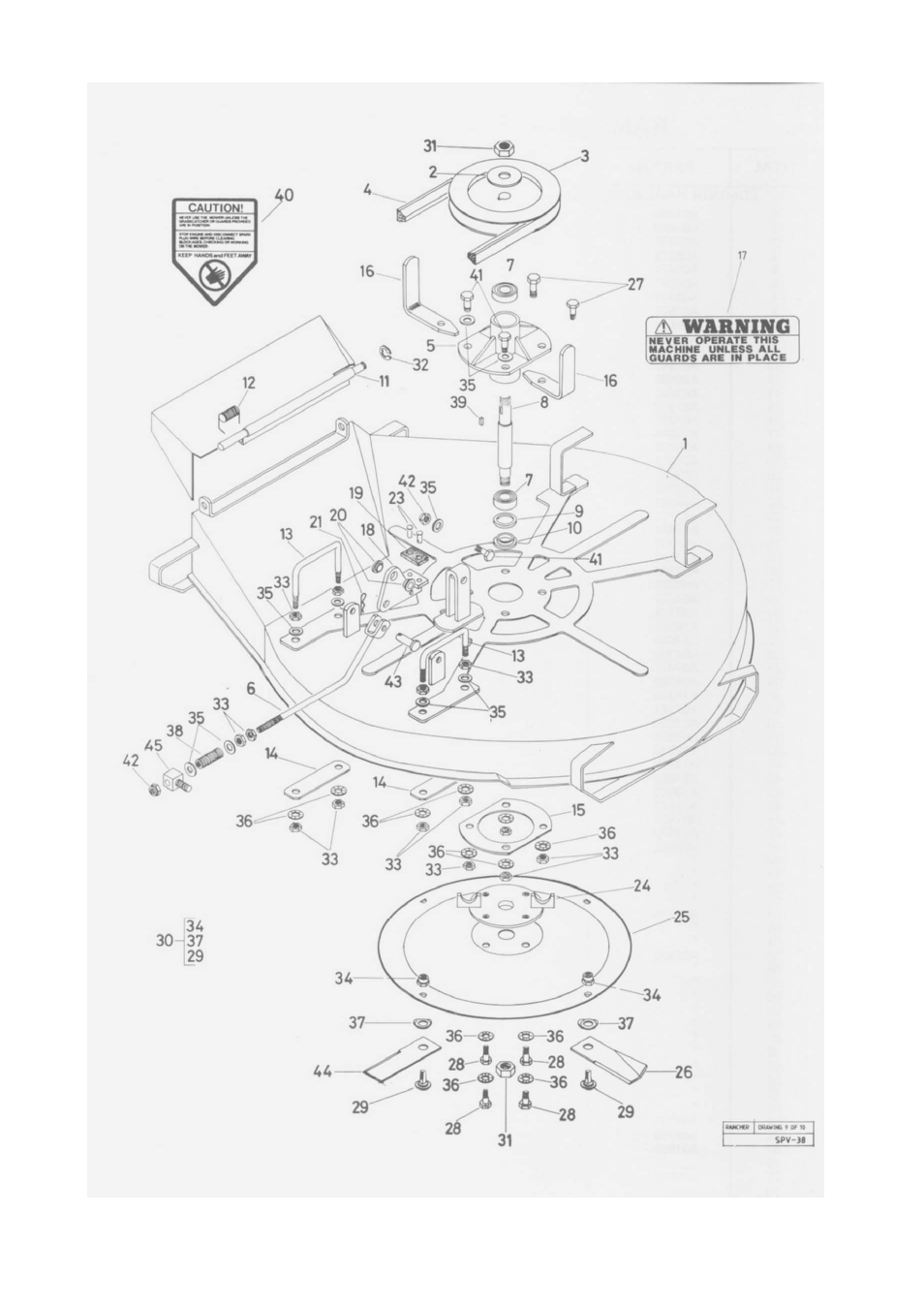 Rover 1766 User Manual | Page 34 / 40