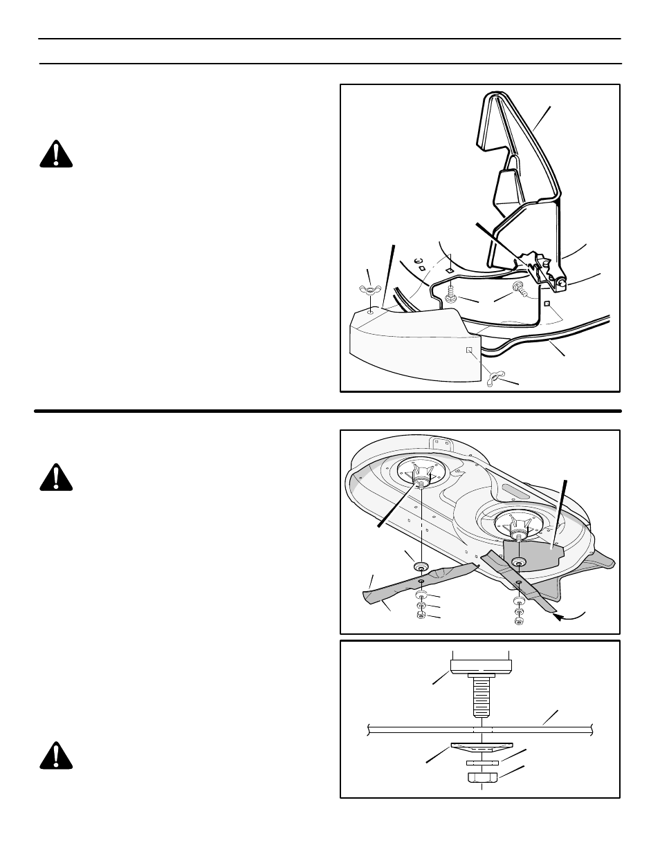 Rover Mulcher Kit 24758x50A User Manual | 2 pages