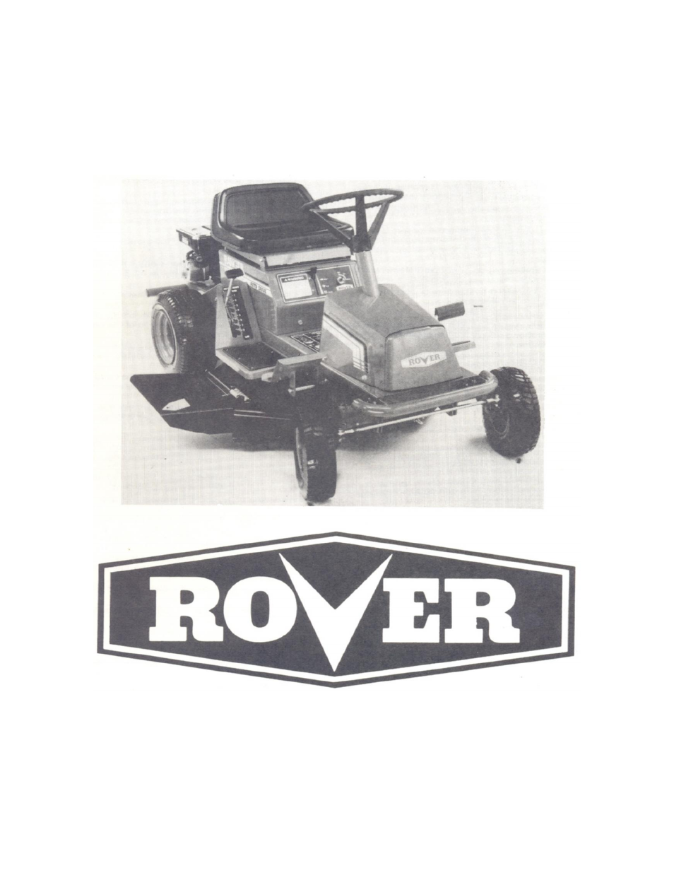 Rover 5377 - 12HP User Manual | 28 pages
