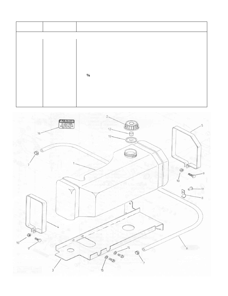 Ranger auto – drive spare parts list, Item part no. description | Rover 5377 - 12HP User Manual | Page 17 / 28