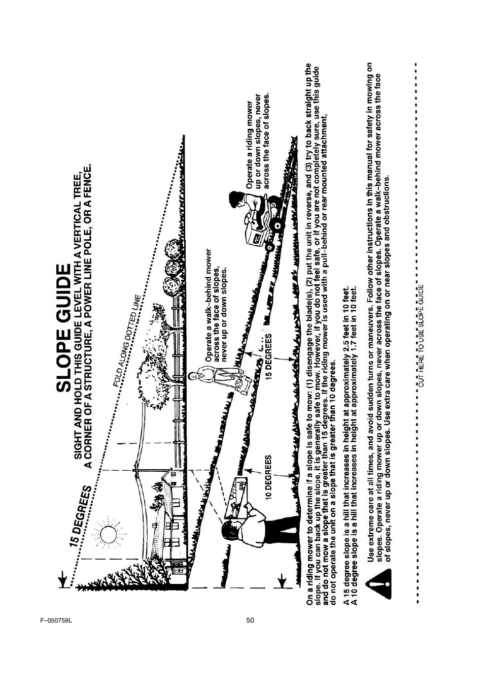 Rover Clipper 405012x108A User Manual | Page 50 / 52