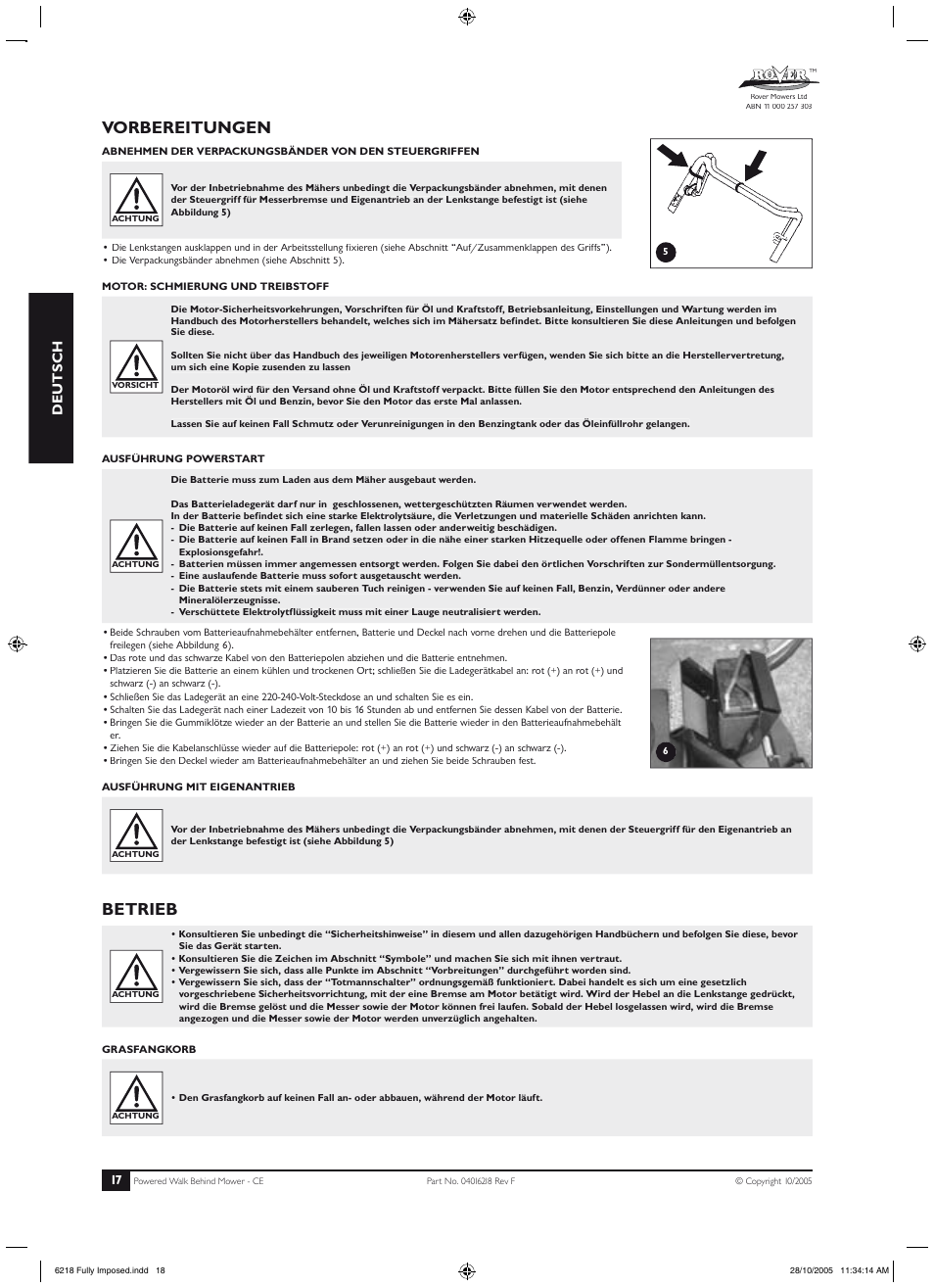 Rover 51 User Manual | Page 20 / 92