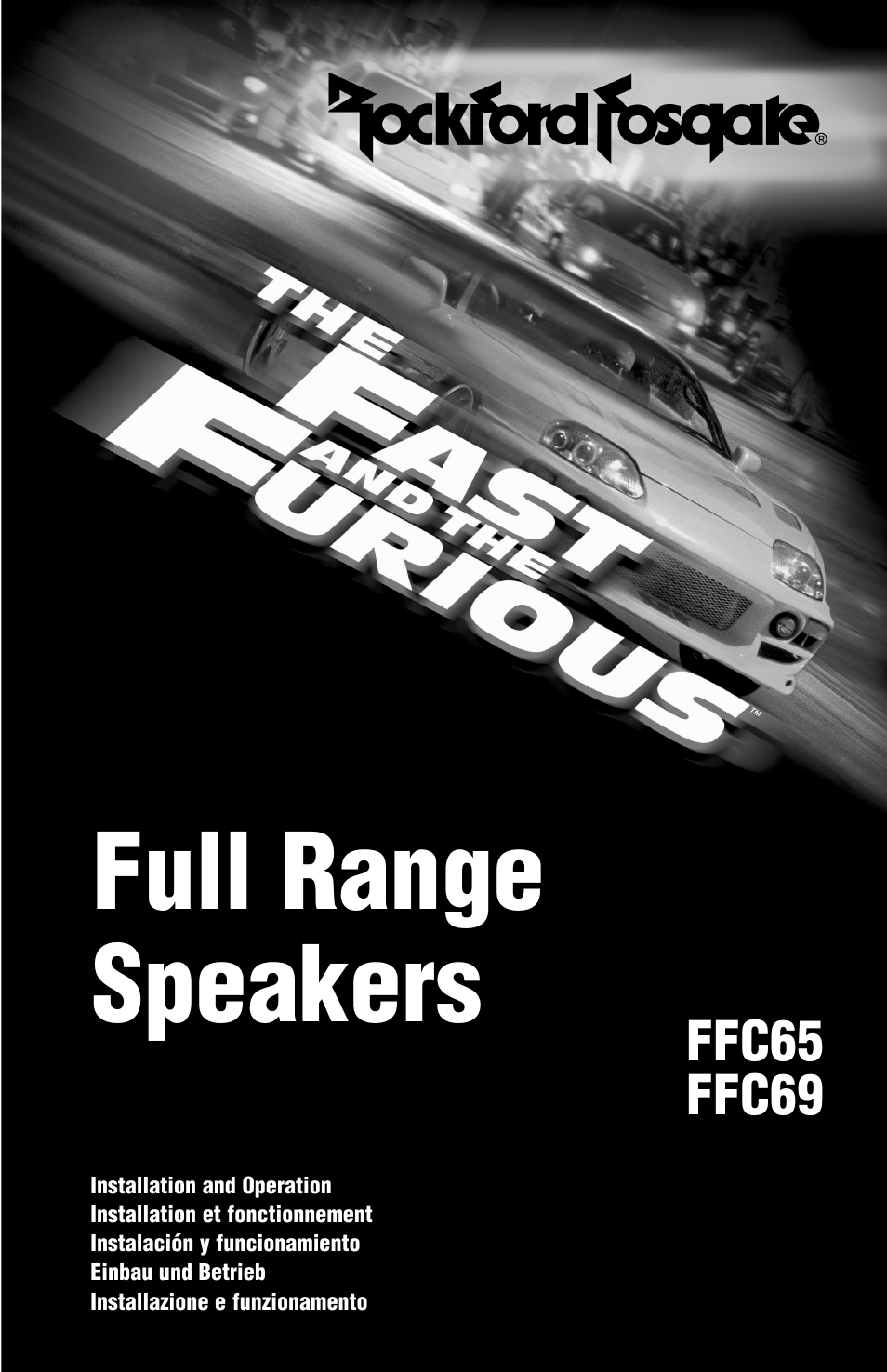 Rockford Fosgate FFC69 User Manual | 24 pages