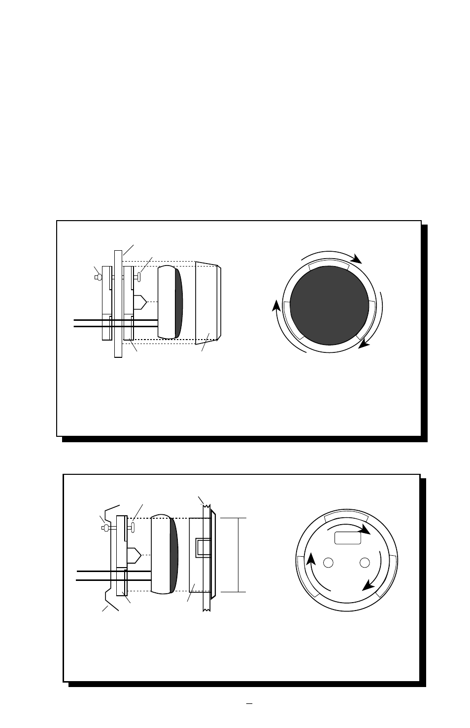 Hochtöner aufbau-montage hochtöner einbau-montage, Spreng zeichnung front-ansicht, Spreng zeichnung | Vue arrière, Im uhreigersinn drehen), Tourner dans le sens horlogique pour verrouiller) | Rockford Fosgate RFA-514 User Manual | Page 29 / 34
