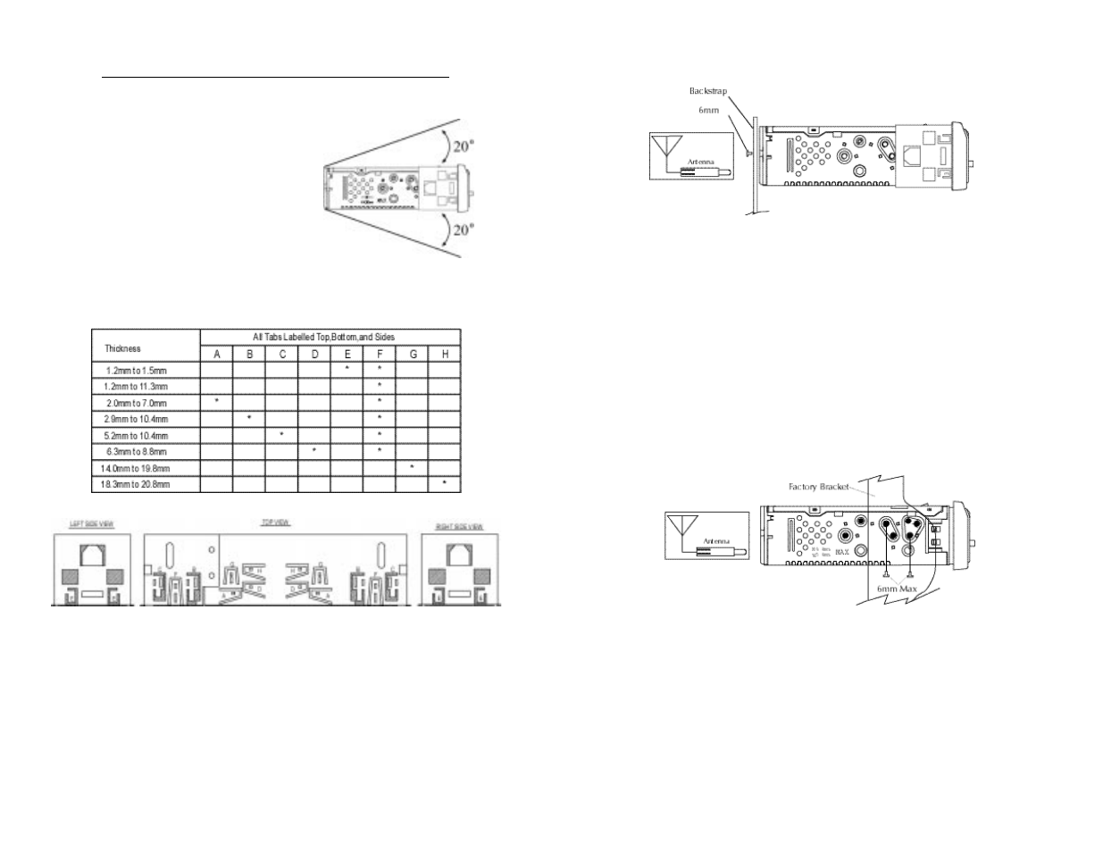 Ource, Nstallation | Rockford Fosgate RFX8220 User Manual | Page 11 / 37