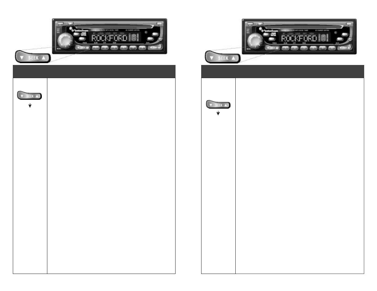 Cdp/cdx t | Rockford Fosgate RFX8220 User Manual | Page 19 / 37