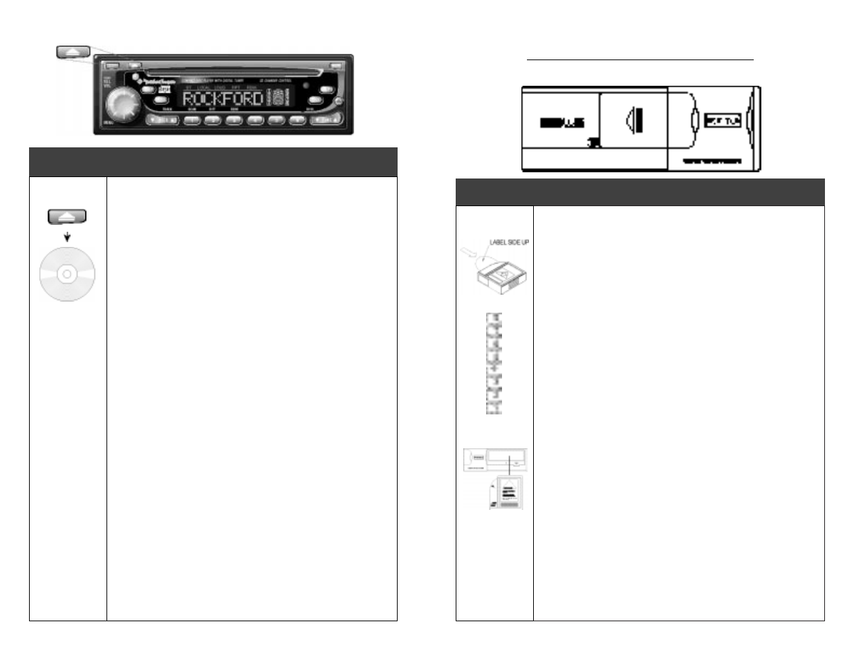 Cd c, Cd changer operation | Rockford Fosgate RFX8220 User Manual | Page 22 / 37