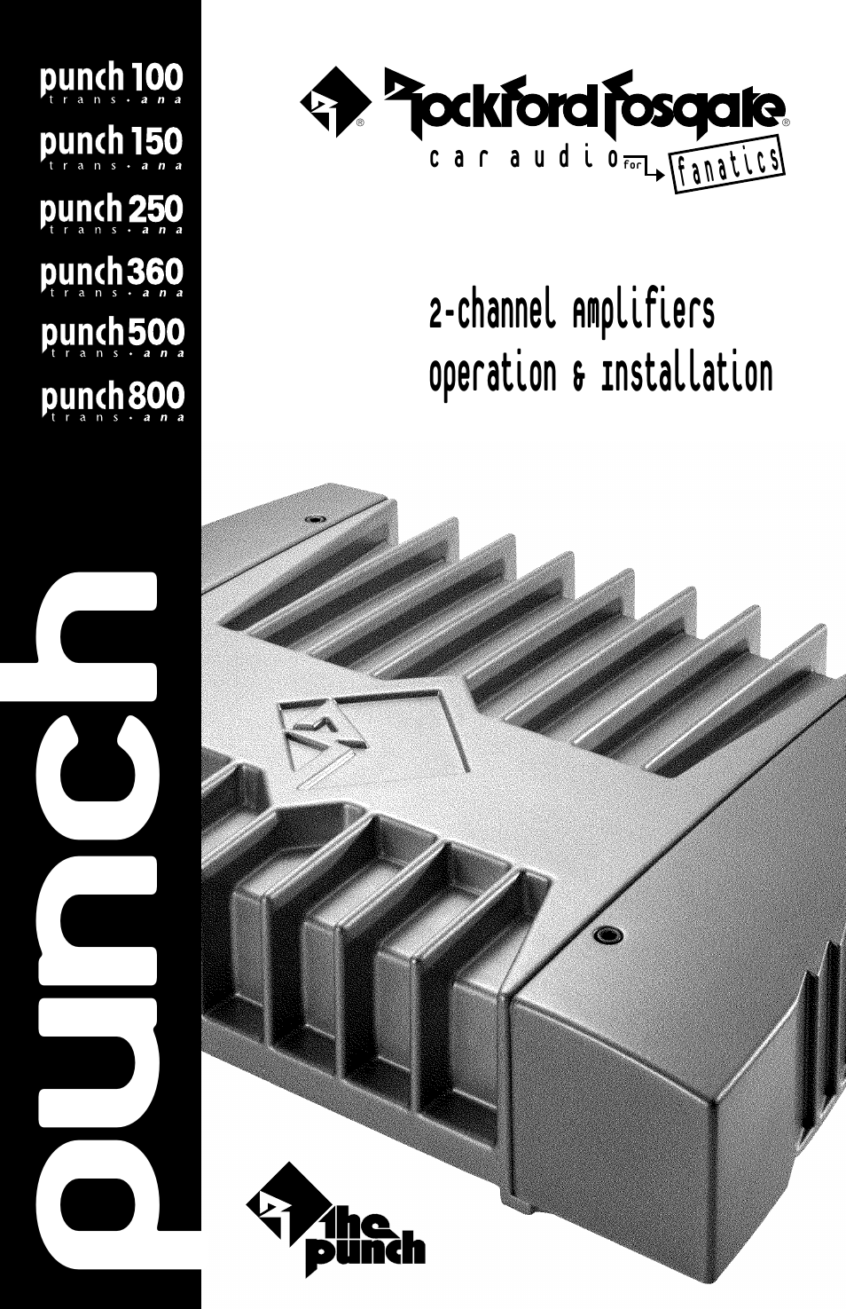 Rockford Fosgate PUNCH250 User Manual | 40 pages