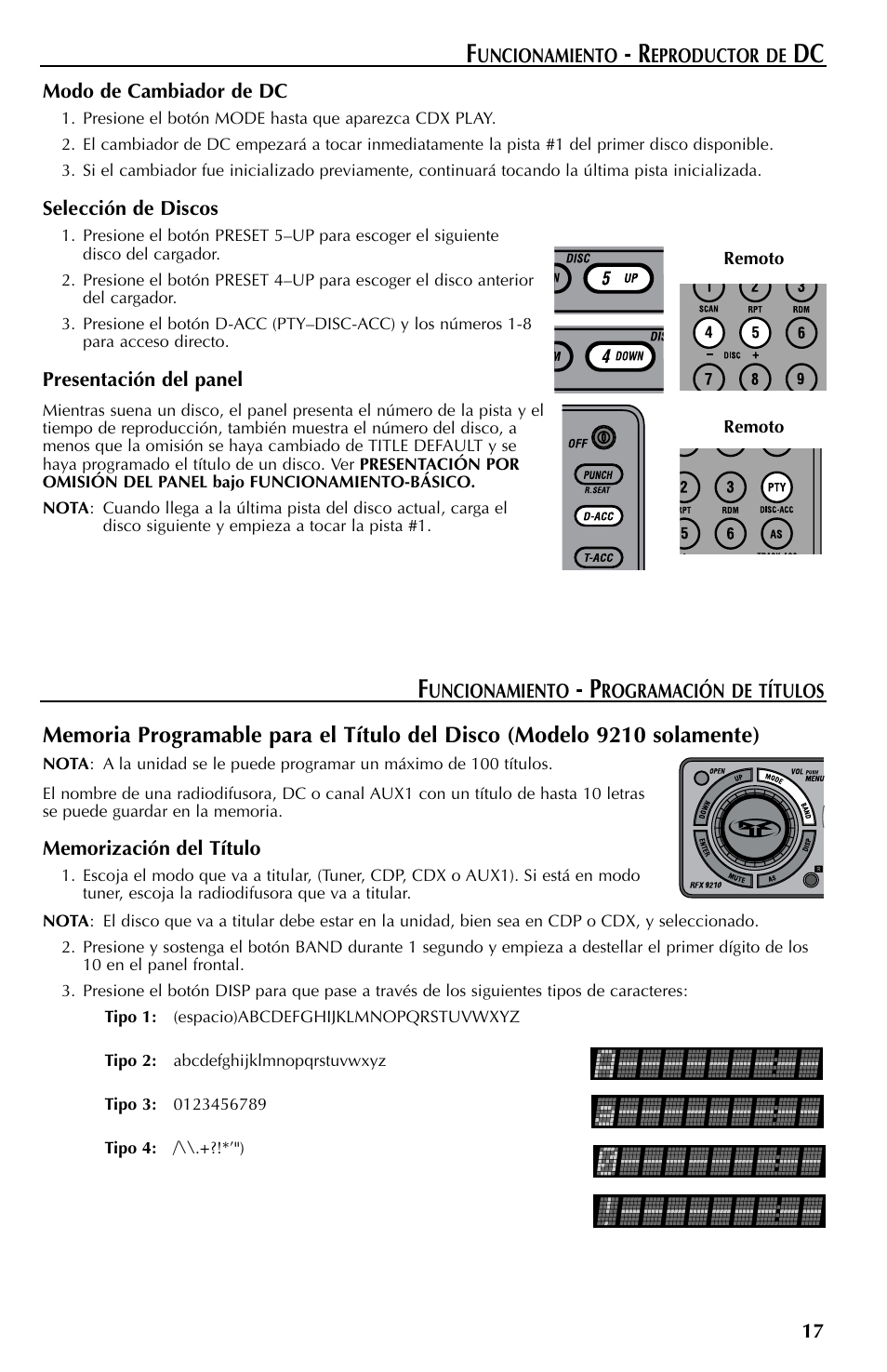 Dc f | Rockford Fosgate RFX9110 User Manual | Page 65 / 76