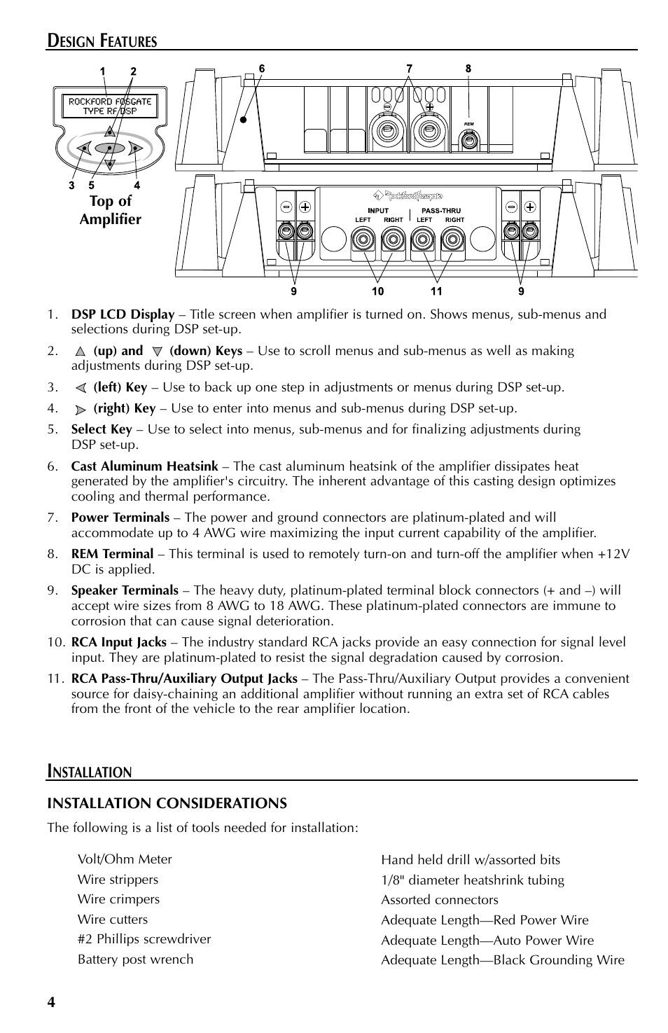 Rockford Fosgate X2 User Manual | Page 4 / 64