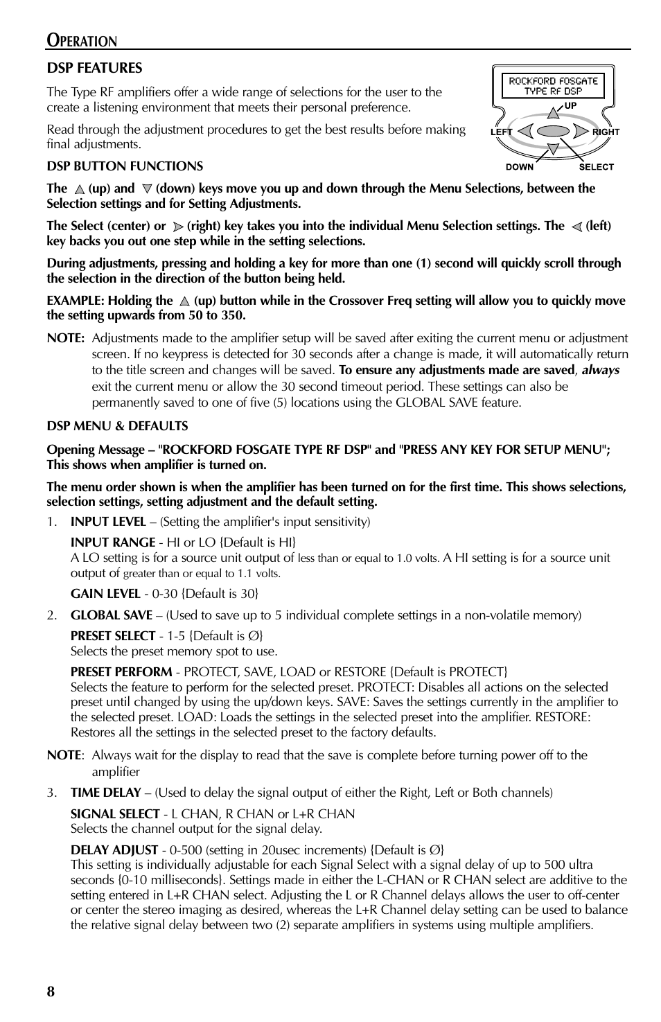 Rockford Fosgate X2 User Manual | Page 8 / 64