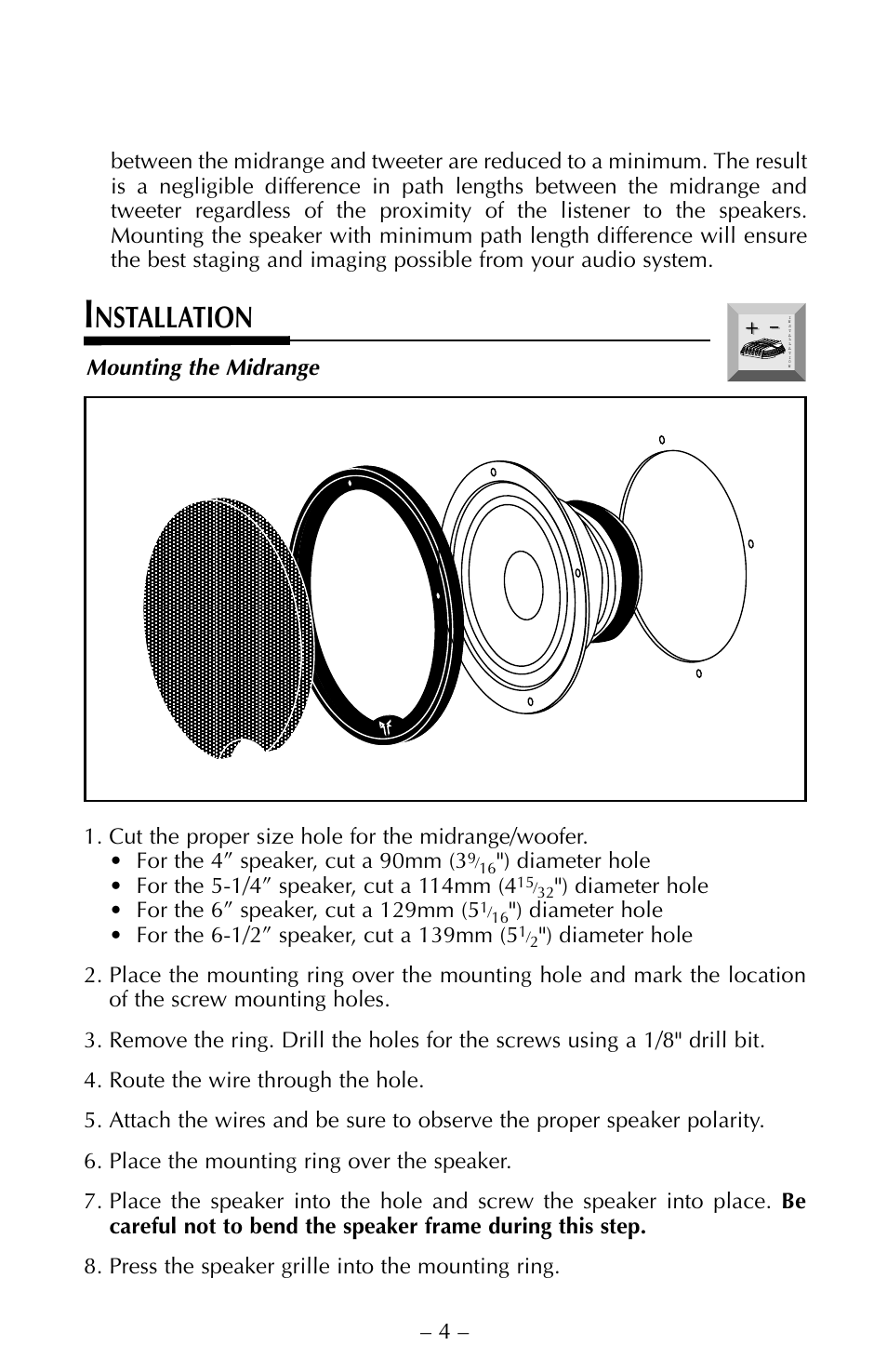 Nstallation | Rockford Fosgate FNP2614U User Manual | Page 7 / 24