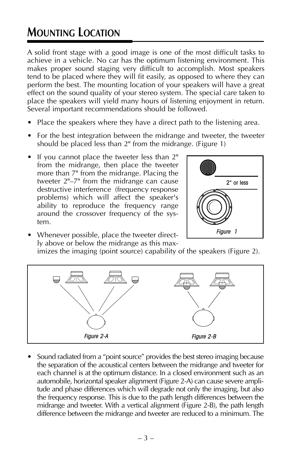 Ounting, Ocation | Rockford Fosgate FNX2405 User Manual | Page 6 / 20