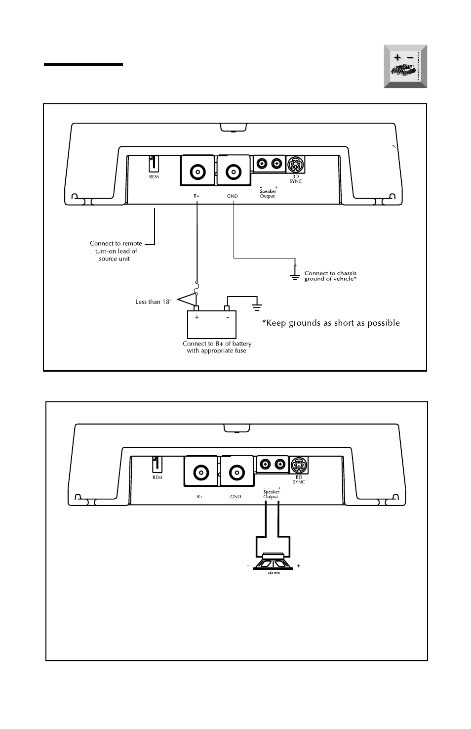 Installation | Rockford Fosgate bd1000.1 User Manual | Page 13 / 28