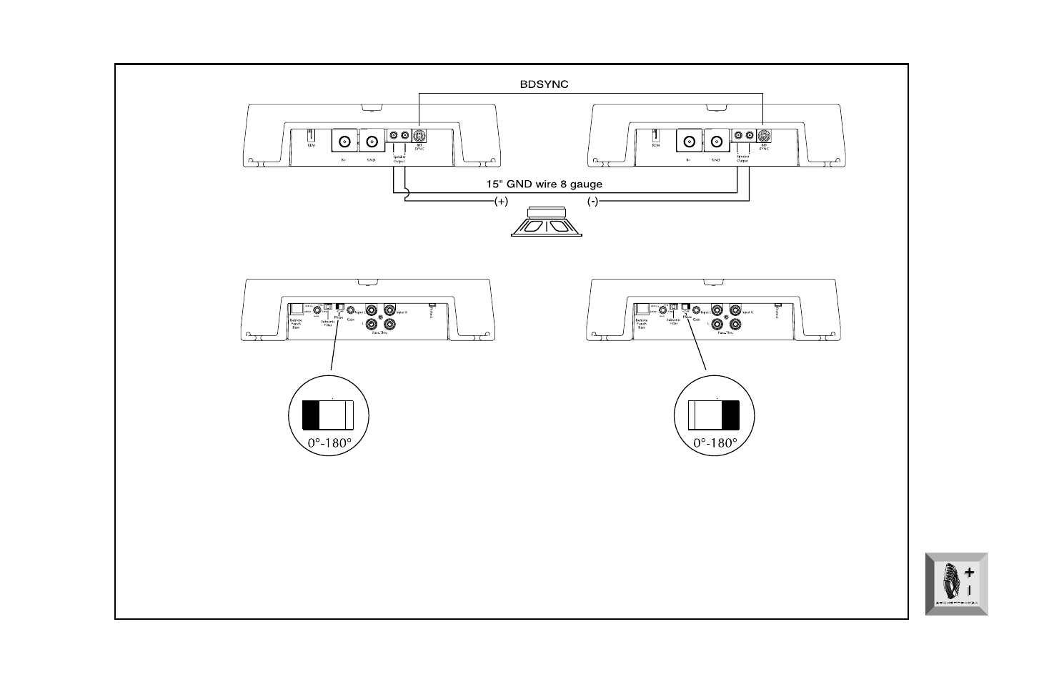 Bridging mode | Rockford Fosgate bd1000.1 User Manual | Page 16 / 28