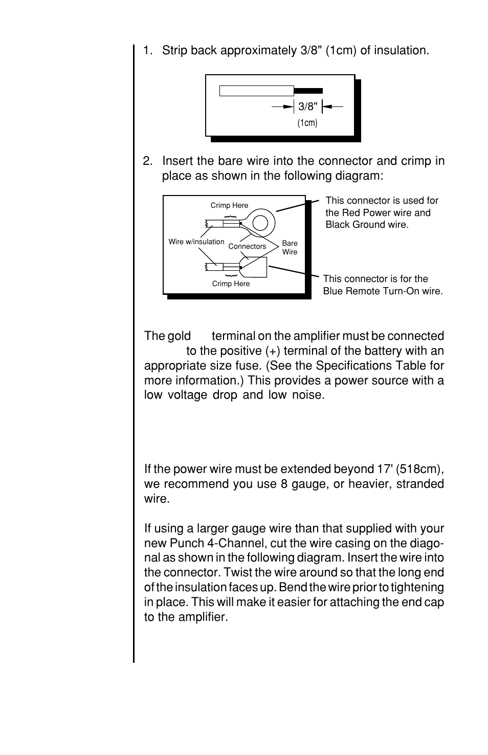 Directly | Rockford Fosgate 4-CHANNEL AMPLIFIER User Manual | Page 15 / 35