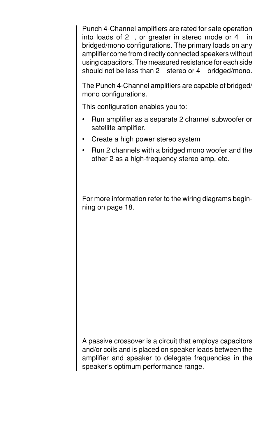 Rockford Fosgate 4-CHANNEL AMPLIFIER User Manual | Page 17 / 35