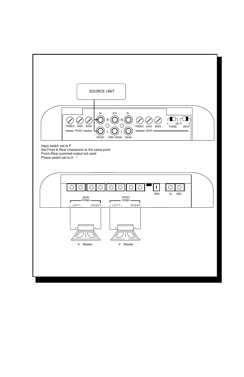 Bridged mono | Rockford Fosgate 4-CHANNEL AMPLIFIER User Manual | Page 27 / 35