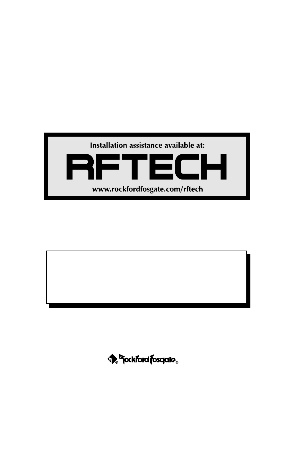 Made in china | Rockford Fosgate FRC2203 User Manual | Page 16 / 16