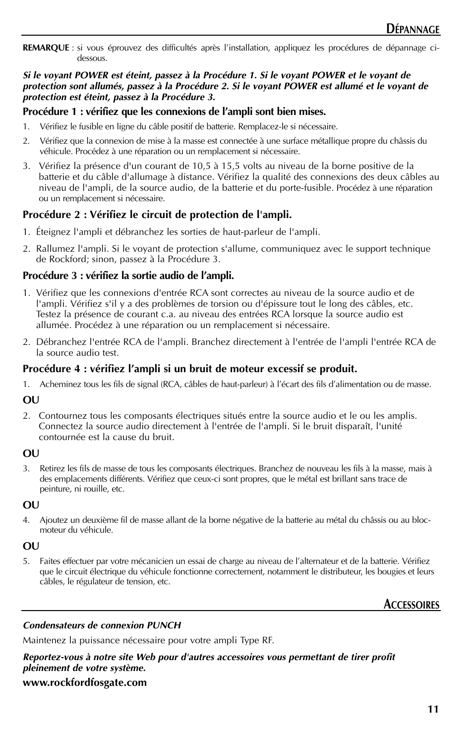 Rockford Fosgate FFX6 User Manual | Page 23 / 64