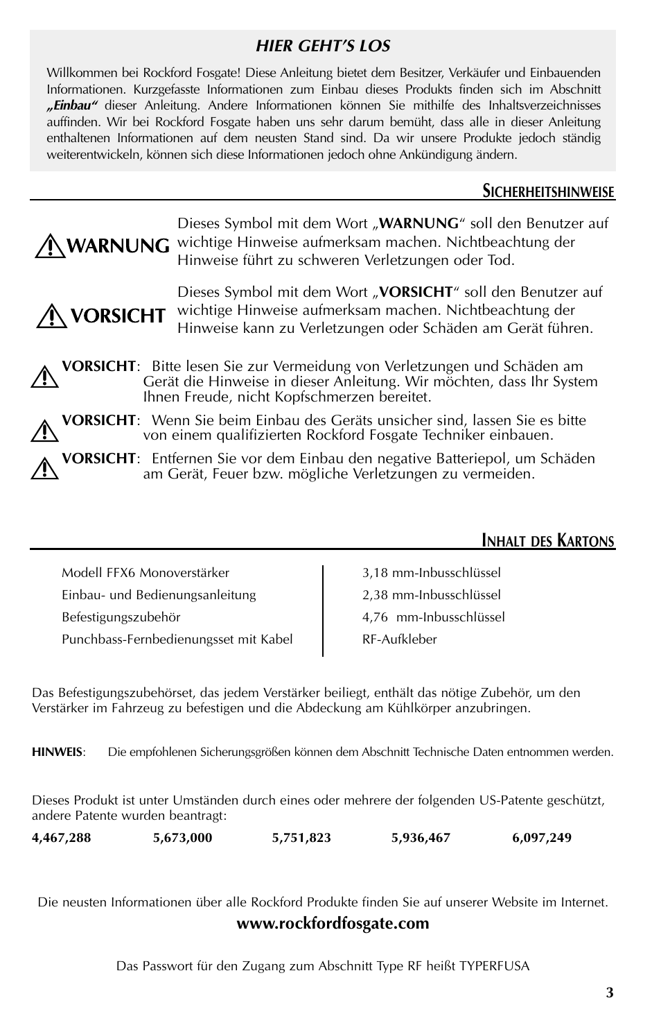 Rockford Fosgate FFX6 User Manual | Page 39 / 64