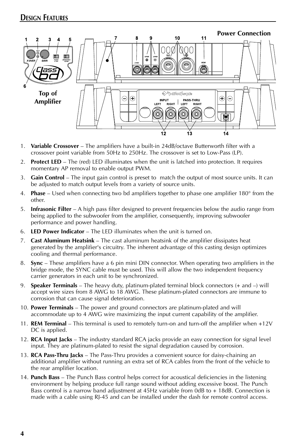 Rockford Fosgate FFX6 User Manual | Page 4 / 64