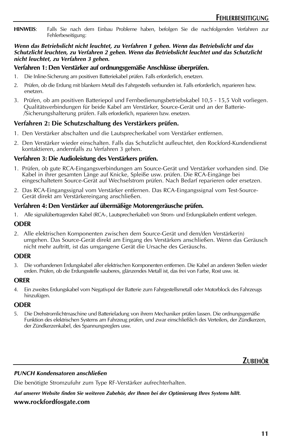 Rockford Fosgate FFX6 User Manual | Page 47 / 64