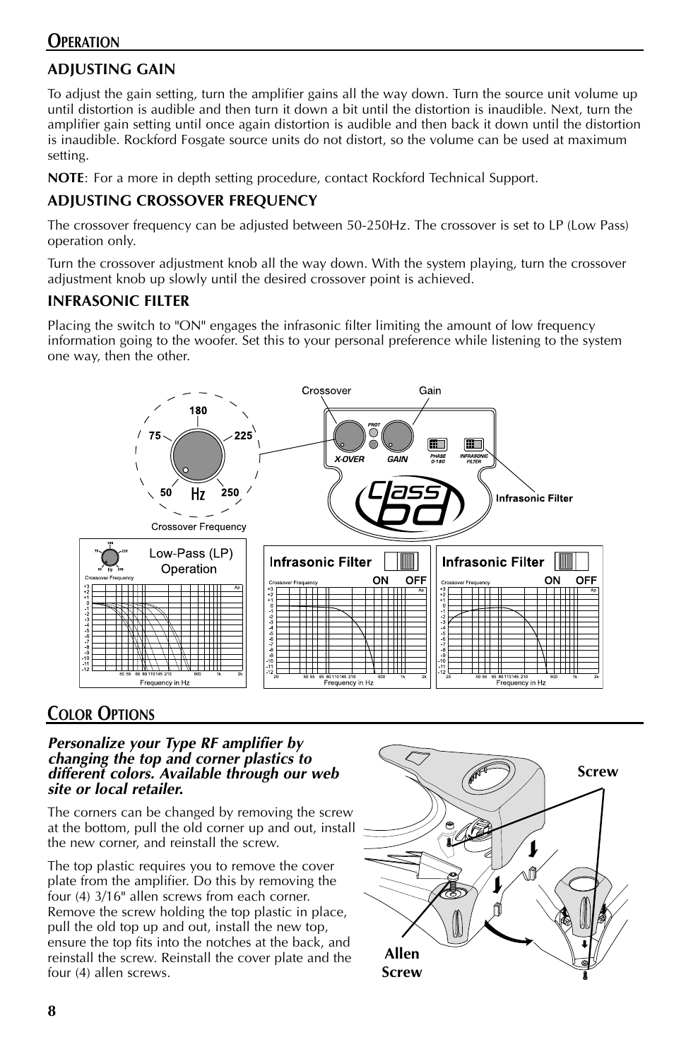 Rockford Fosgate FFX6 User Manual | Page 8 / 64