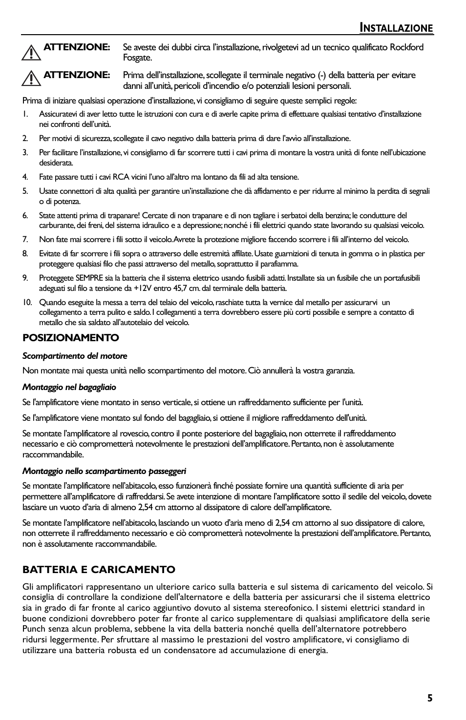 Rockford Fosgate Punch 45 User Manual | Page 45 / 52