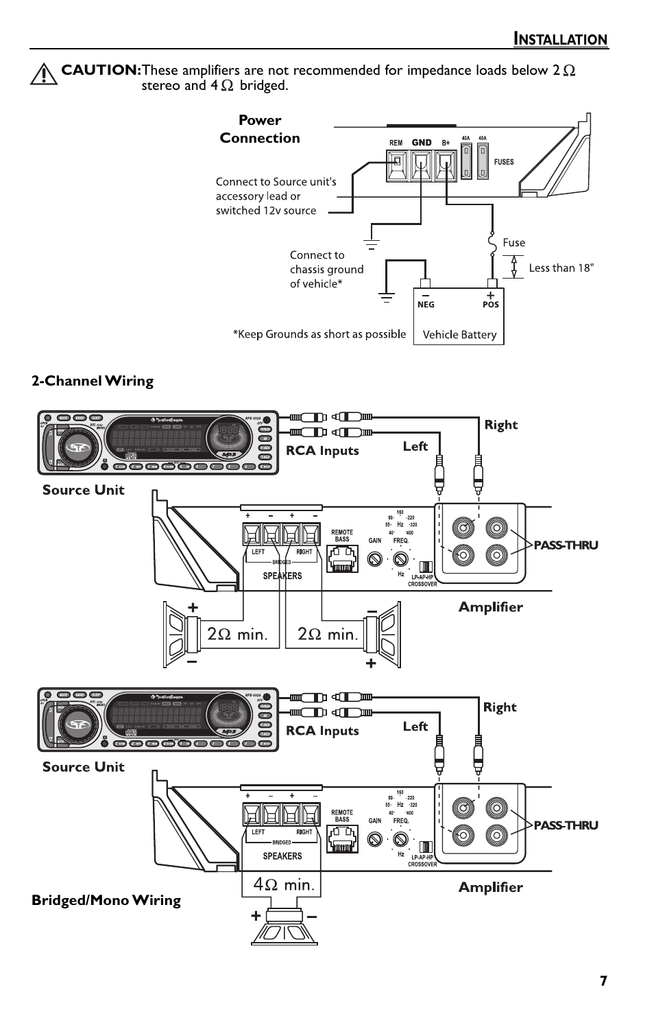 Rockford Fosgate Punch 45 User Manual | Page 7 / 52