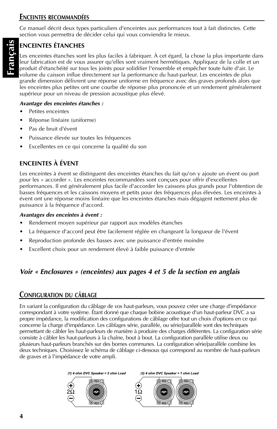 Fran çais | Rockford Fosgate RFD2210 User Manual | Page 14 / 36