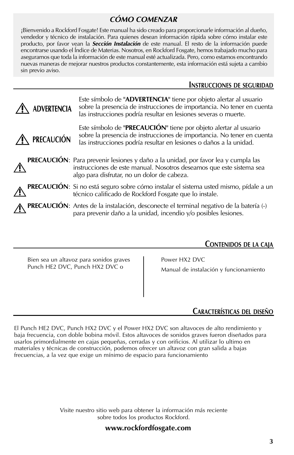 Rockford Fosgate RFD2210 User Manual | Page 19 / 36