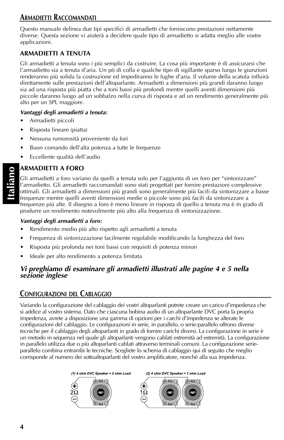 Italiano | Rockford Fosgate RFD2210 User Manual | Page 32 / 36