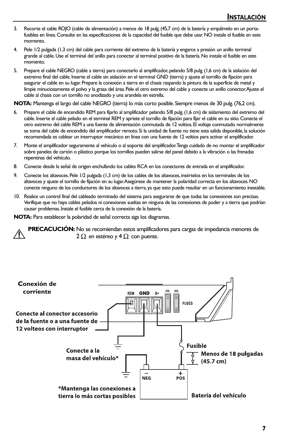 Rockford Fosgate P550.2 User Manual | Page 31 / 64