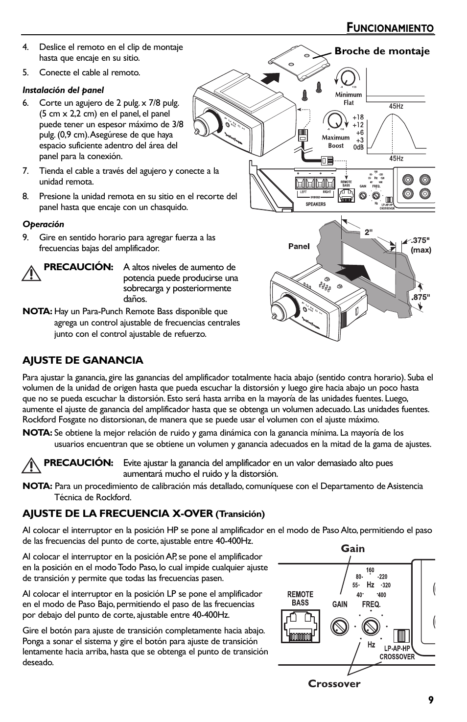 Rockford Fosgate P550.2 User Manual | Page 33 / 64