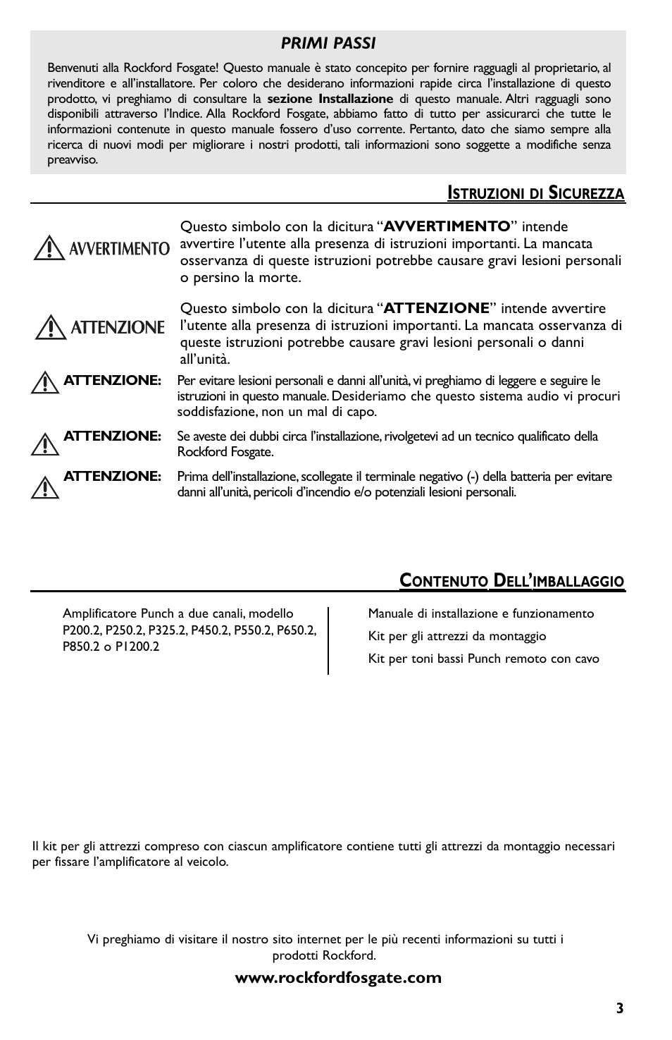 Rockford Fosgate P550.2 User Manual | Page 51 / 64