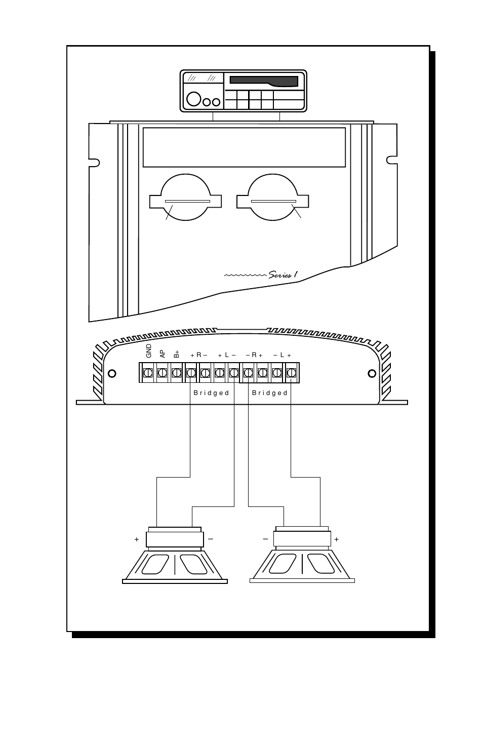 4 6 0 0 x, Hannel, Ridged | Series 1 | Rockford Fosgate 2600X User Manual | Page 19 / 28